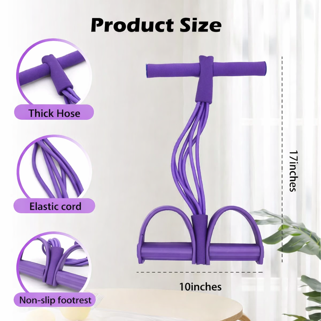 Multifunctional Pedal Resistance Band