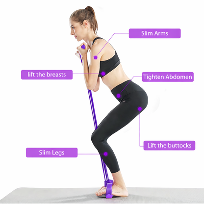 Multifunctional Pedal Resistance Band